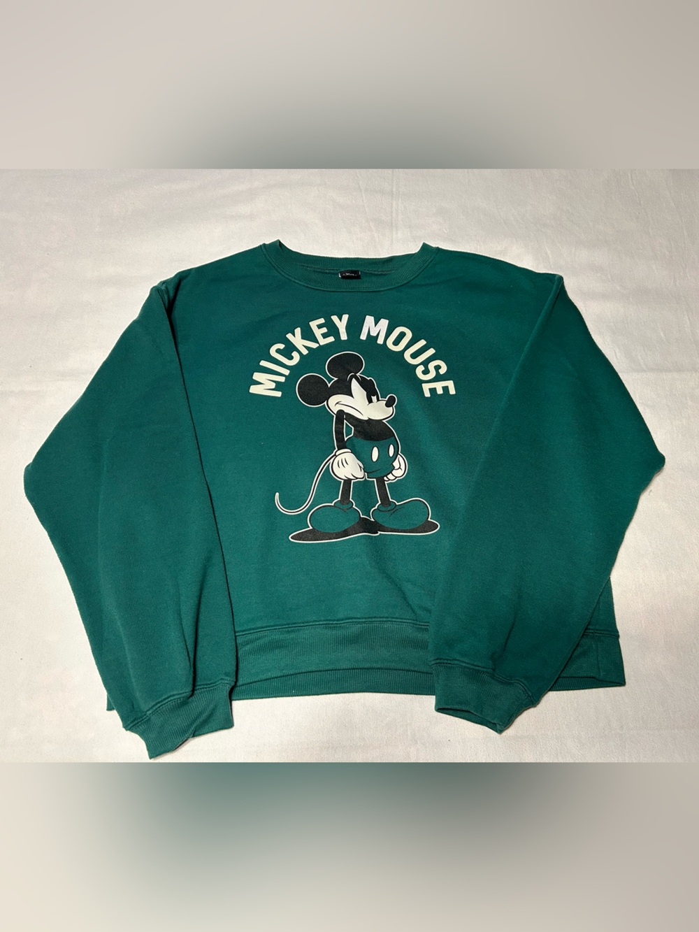 Vintage Disney Crewneck Sweatshirt with Mickey Mouse Label